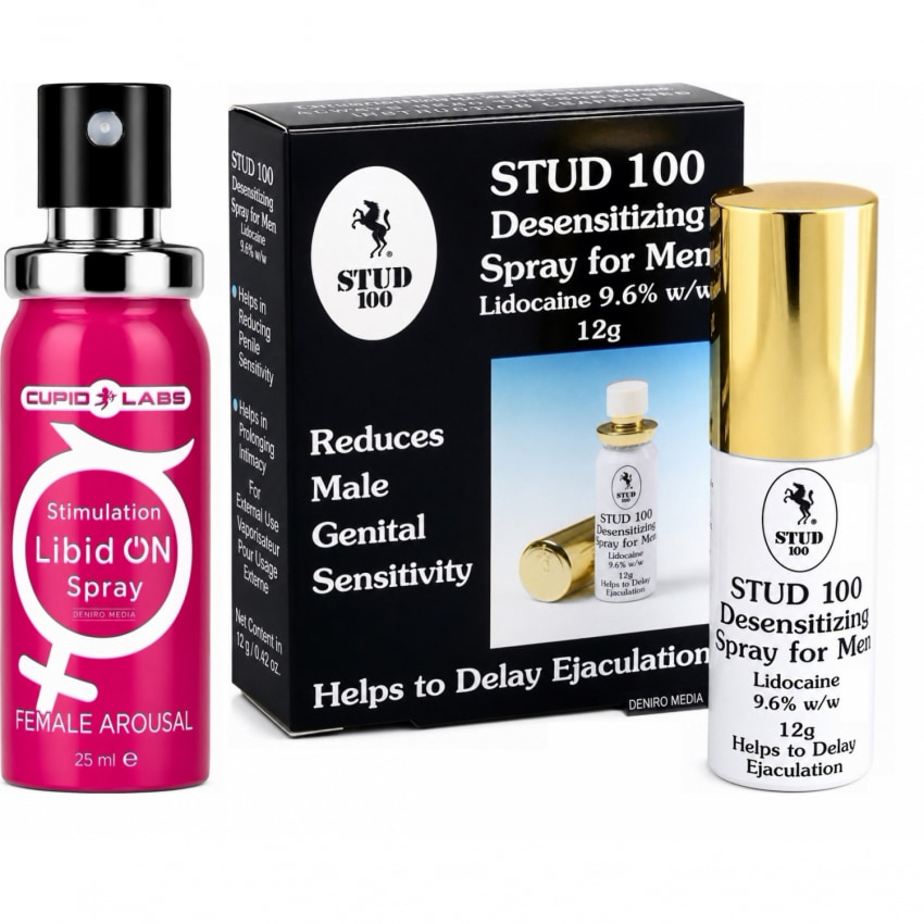 Pachet Spray Stud 100 Original + Spray Femei LibidON 30ml