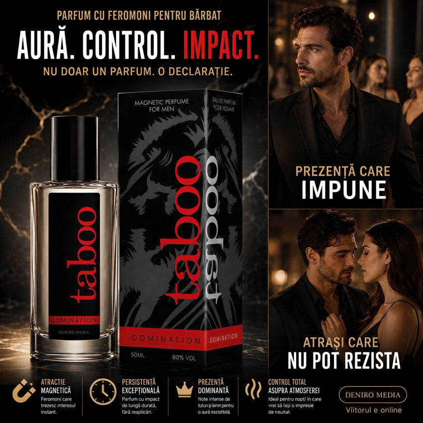Parfum Feromoni Dominarea Taboo pentru Seducție 50ml