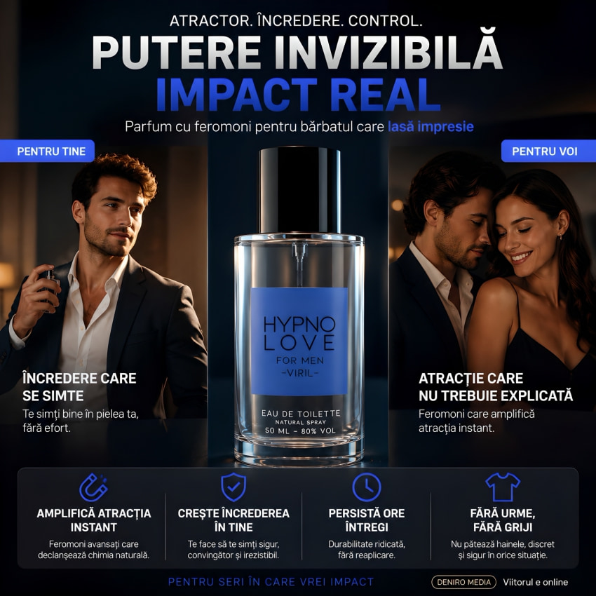 Parfum Hormoni de atracție Iubire Hypnotică 50ml