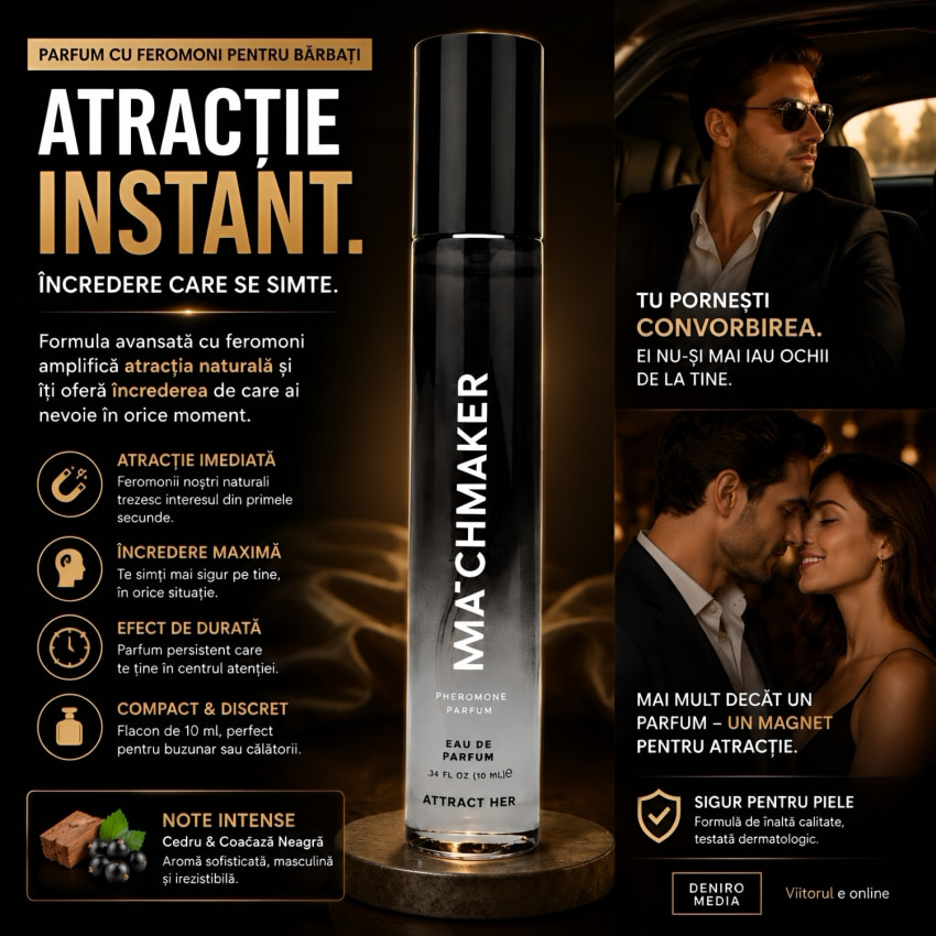 Parfum Feromoni Pentru El Negru Diamond 10ml
