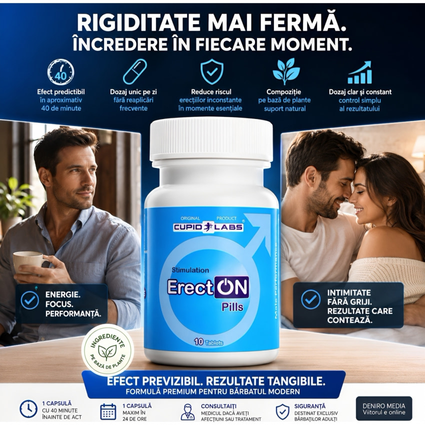 Capsule ErectON pentru Erecție de Durată 10 buc