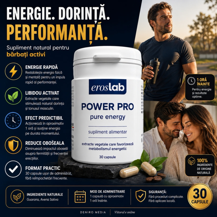 Pastile Vigoare Mare Power Pro 30buc