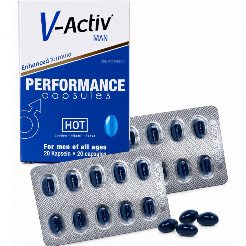 Pastile Potentă V-Activ Pentru Bărbați 20buc