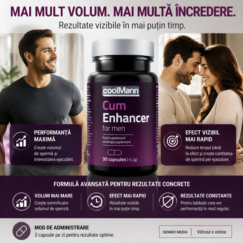 Pastile Volum Lichid seminal Cum Enhancer 30 capsule