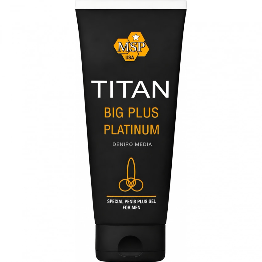 Marirea Pulii Penis Mare Titan Gel Big Plus MysexPharma 50ml