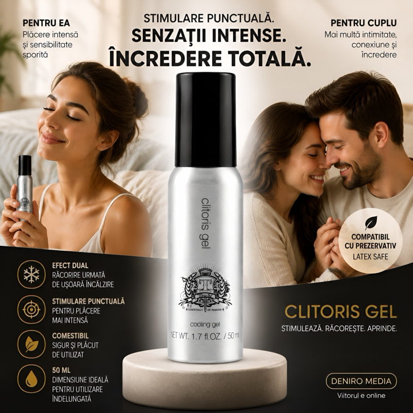 Pharmquests Gel Pentru clitoris 50 ml — Răcorire și Intensitate