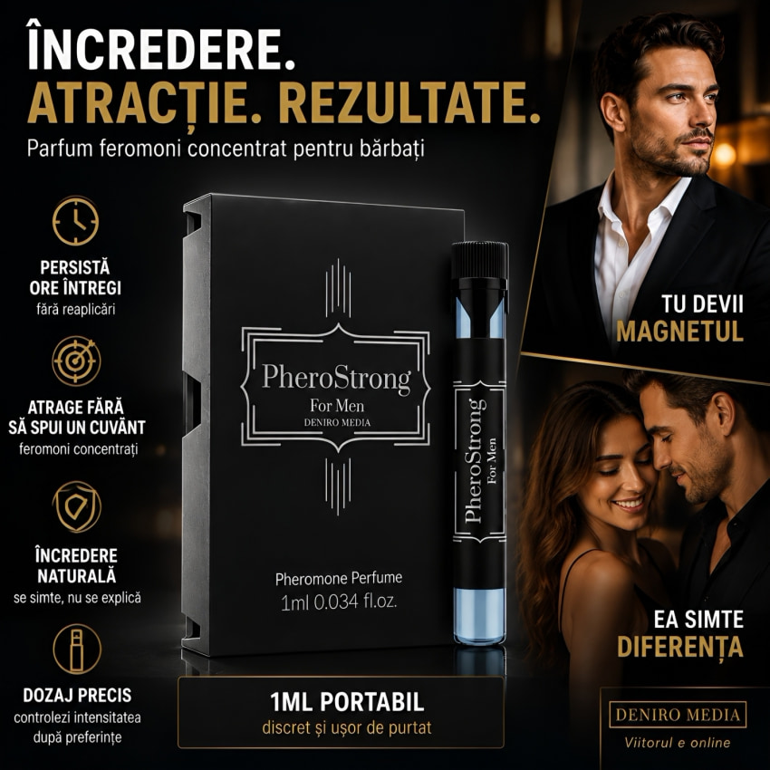 PheroStrong Concentrate — Parfum Feromoni Pentru Bărbați 1ml