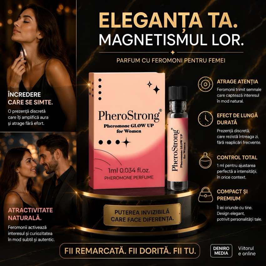 PheroStrong Glow-Up Pentru Prietene — Parfum Discret 1 ml