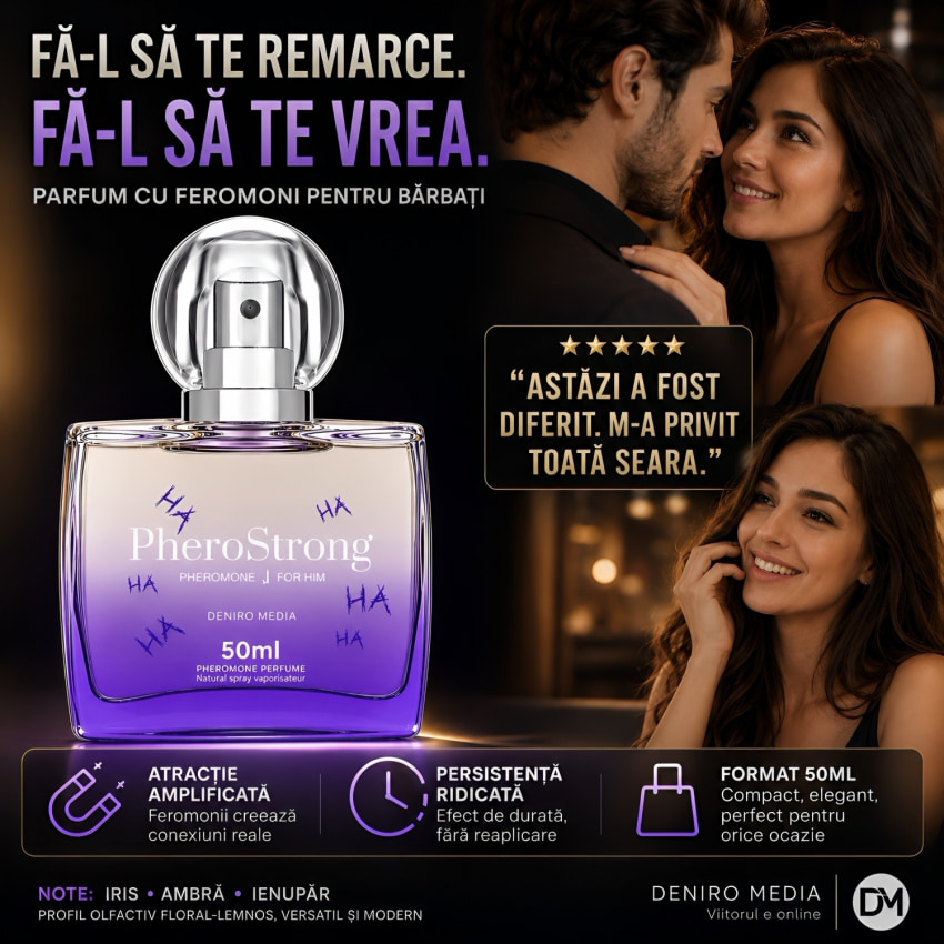 PheroStrong J For Him: Parfum cu Feromoni 50 ml