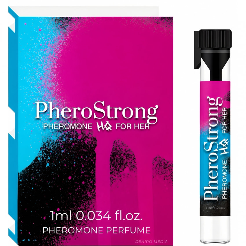 PheroStrong Pheromone Pentru Ea — Aromă Florală Distinctă 1ml