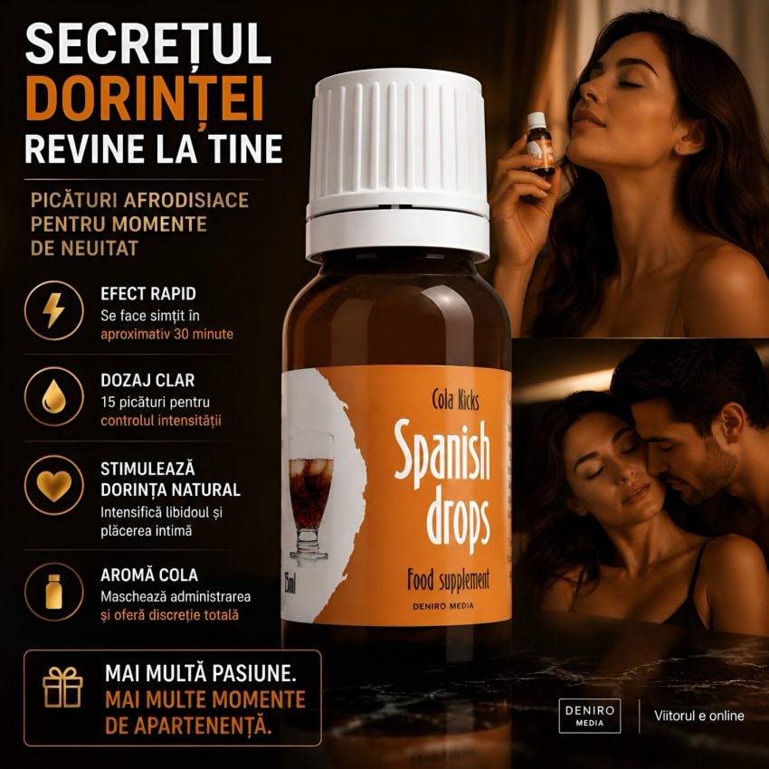 Picături Afrodisiace Cupluri Spanish Fly Cola 15 ml