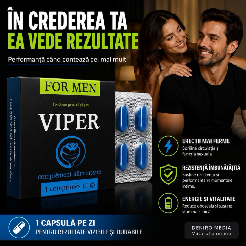 Pilule Vigoare Viper FR Activator Reușită 4buc