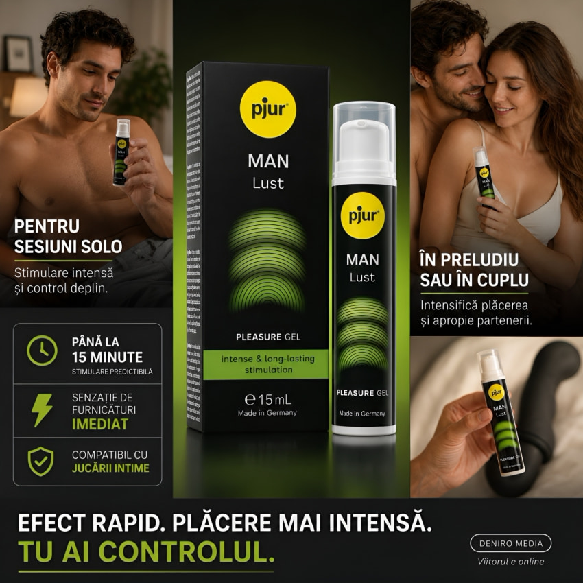 Pjur MAN Lust – Gel Stimulant Pentru Masculi 15ml
