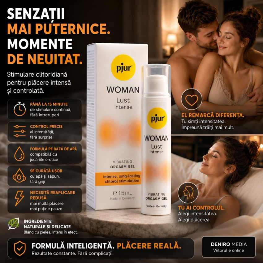 Pjur Woman Intense Plăcere sexuală maximă Gel 15ml