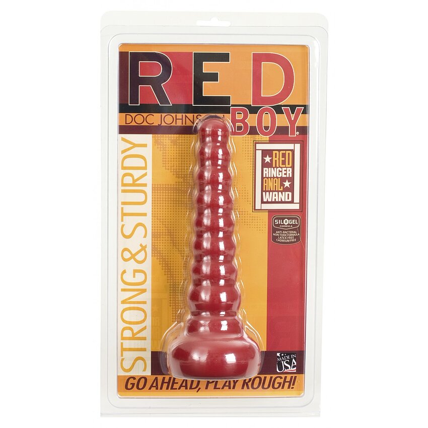 Plug Anal Wand Ringer Roșu