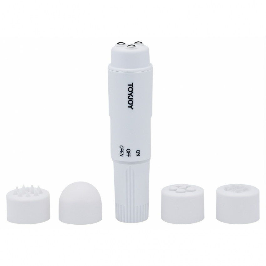 Pocket Rocket Vibrator Alb
