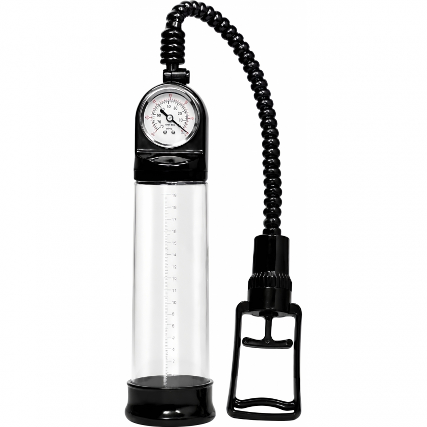 Pompă Penis Deluxe Negru