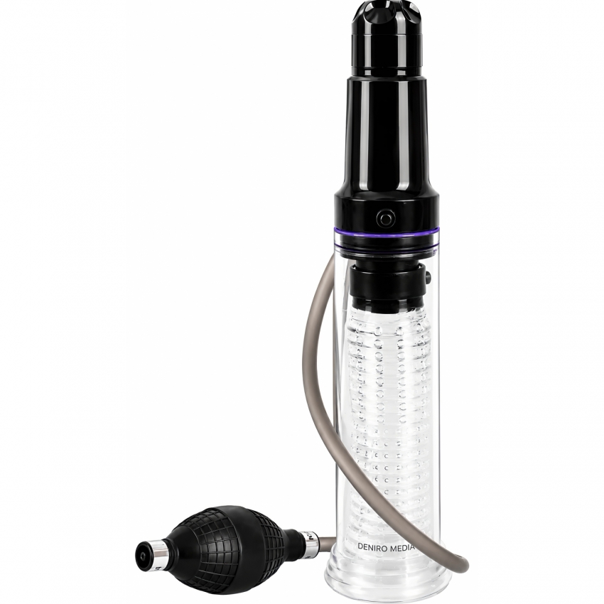 Pompă Vibrating Multi Pump Și Masturbator Transparent