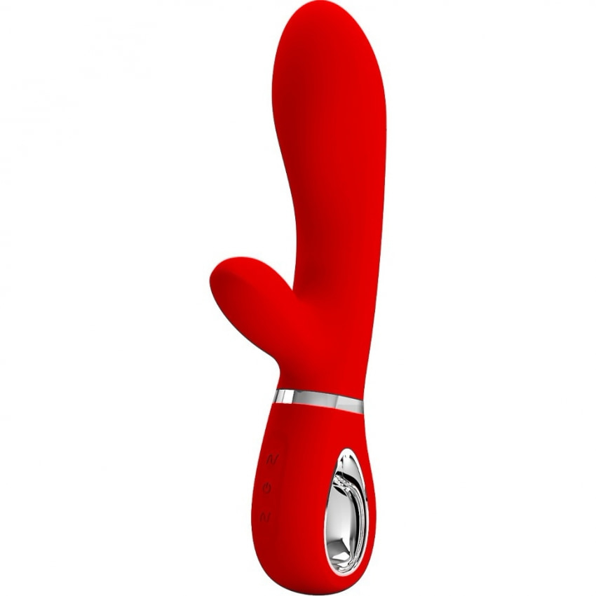 Pretty Love Thomas — Rabbit Vibrator 7 Moduri, Roșu