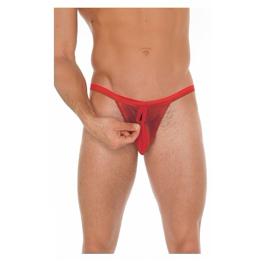 Chilot Amorable David With Zipper Roșu S-L