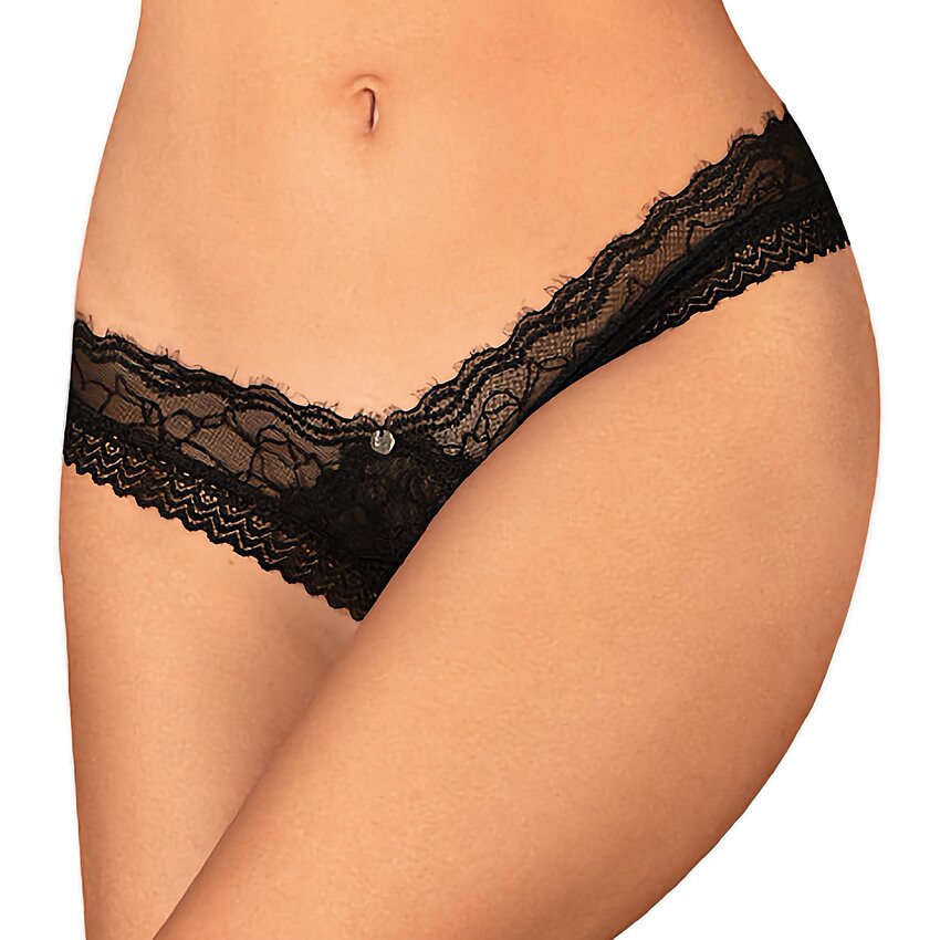 Chilot Obsessive Medilla Decupat Negru XS-S