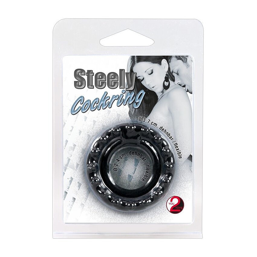 Inel Pentru Penis Steely Negru