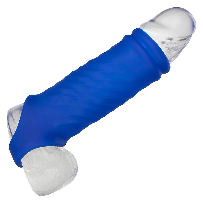 Manșon Penis Wave Extension Albastru