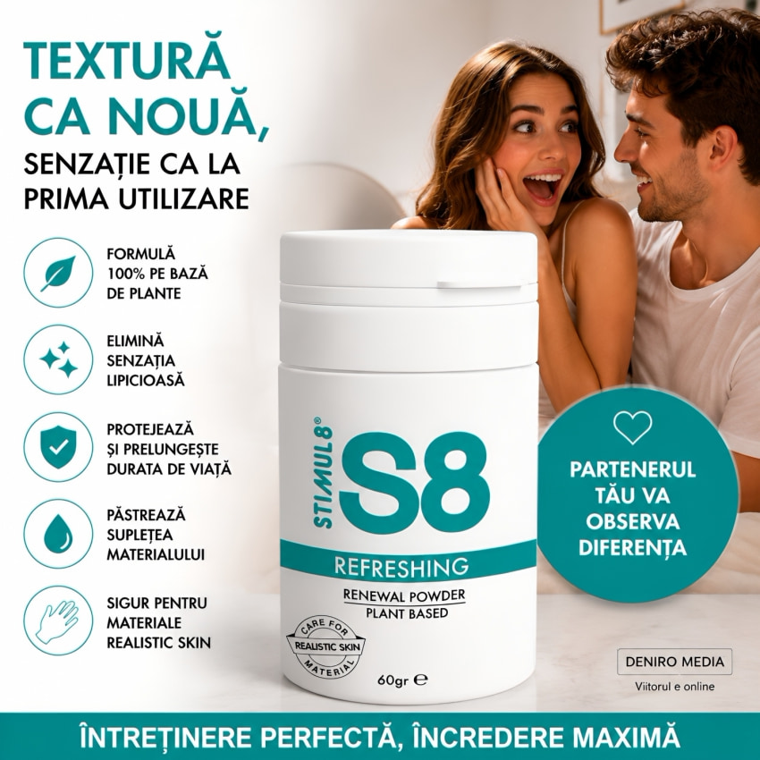 Pudră Îngrijire Jucării Sexuale S8 Renewal Powder 60g