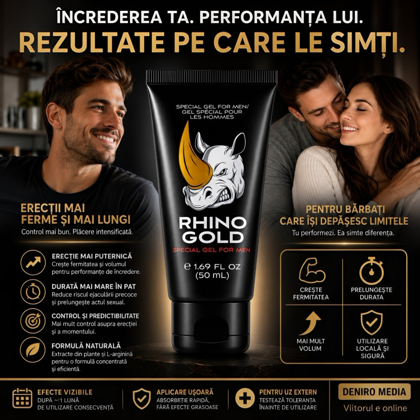 Rhino Gold Gel Mărire Mădular 50ml