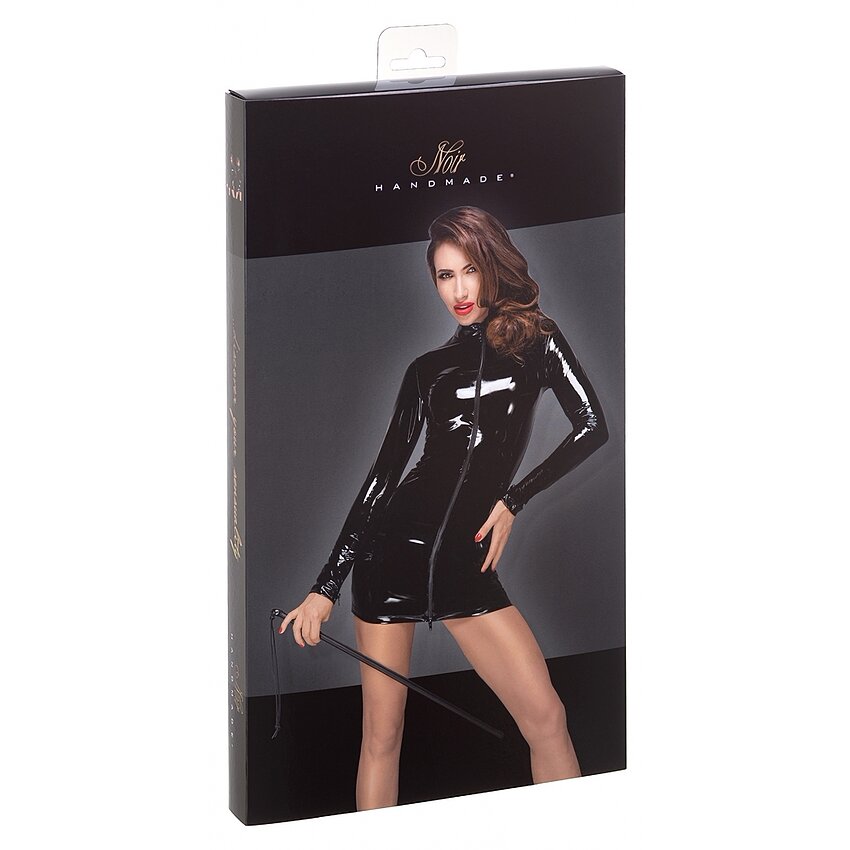 Rochie Noir Handmade F187 Negru L