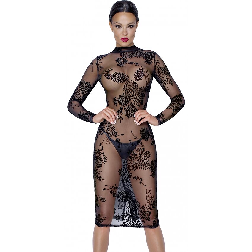 Rochie Noir Handmade Maggie Negru XL