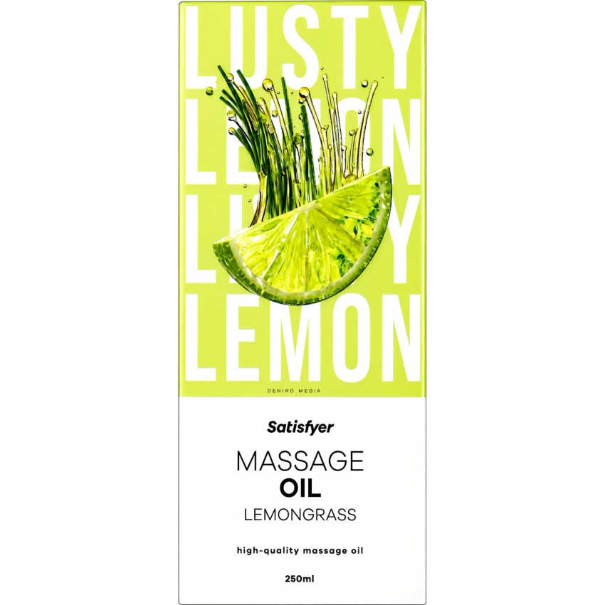 Satisfyer Ulei De Masaj Lemongrass 250 ml — Revigorant