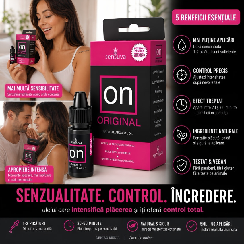 Sensuva On Original Ulei Amplificator De Emoții 5 ml