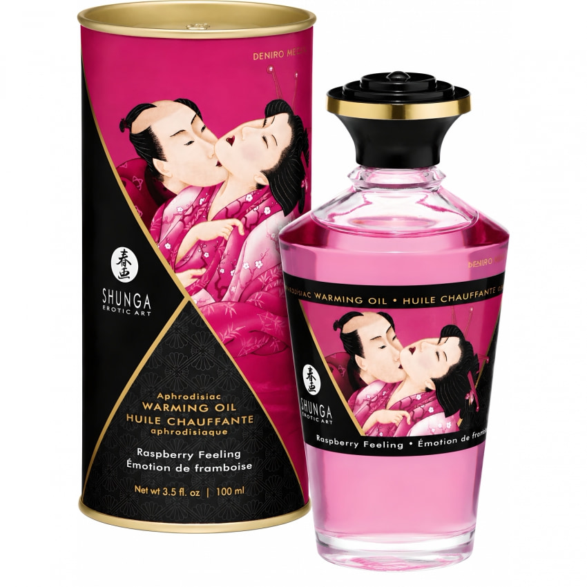Senzualitate Înflăcărată Cu Esența Zmeurei 100ml