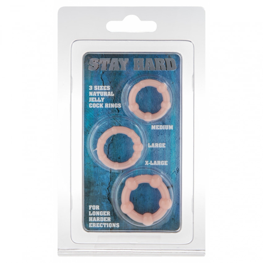 Set Inele Penis Stay Hard pentru Erecție Fermă