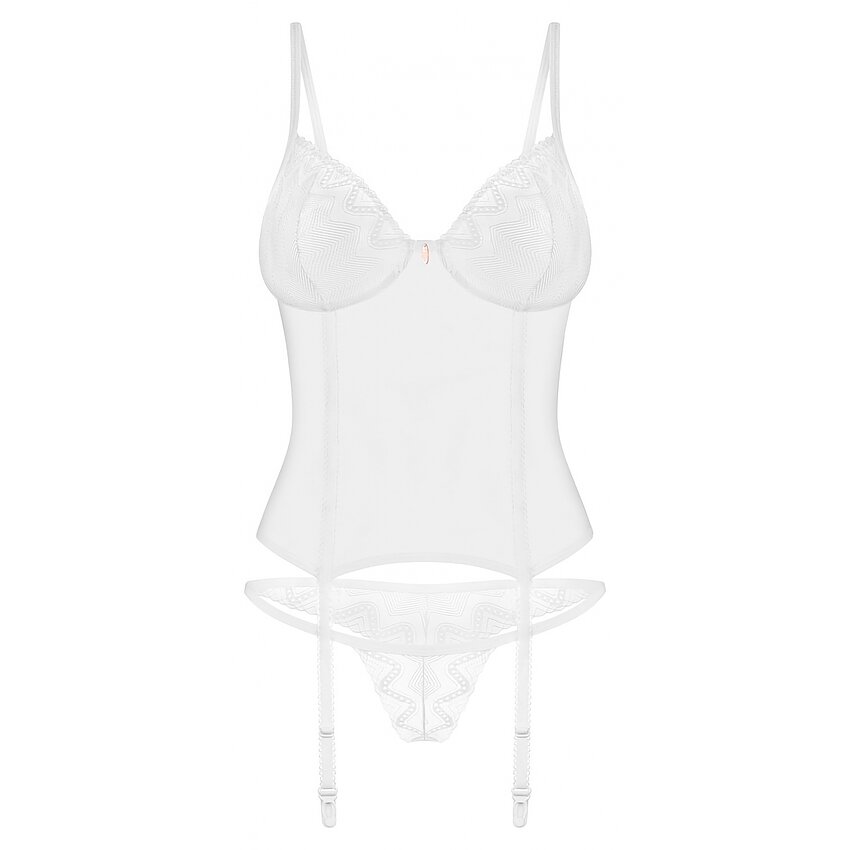 Corset Obsessive Alissium Alb M-L