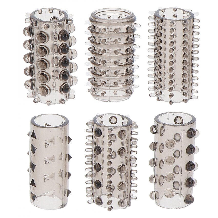 Sex Shope Set Manșoane Power Penis Sleeve Negru