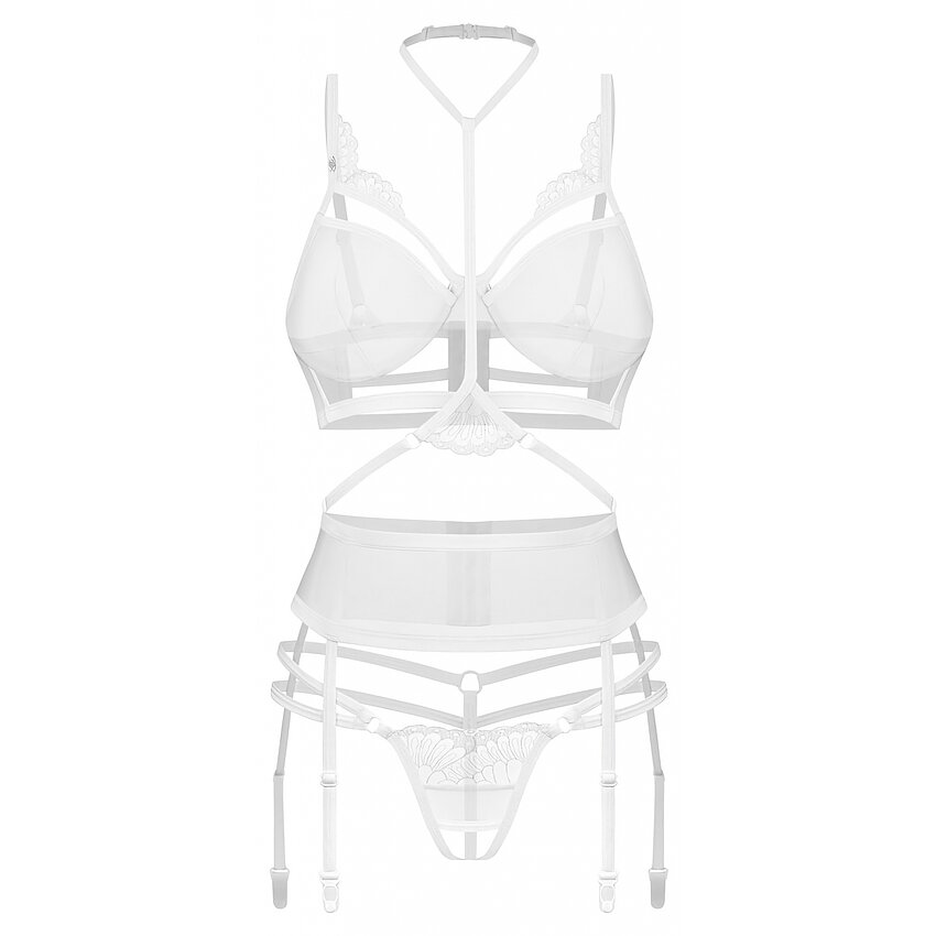 Set Obsessive Premisis Alb S-M