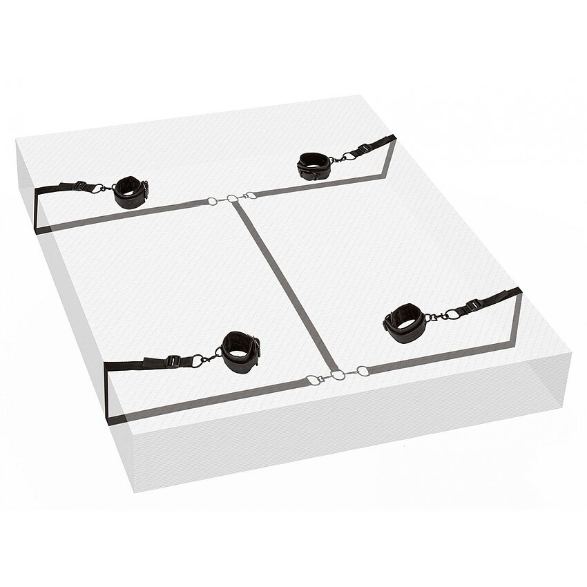 Set Restricții Sub Saltea Boundless Negru