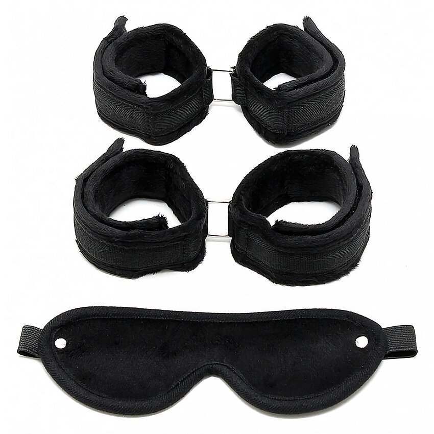 Set Rimba Soft Bondage Set Negru