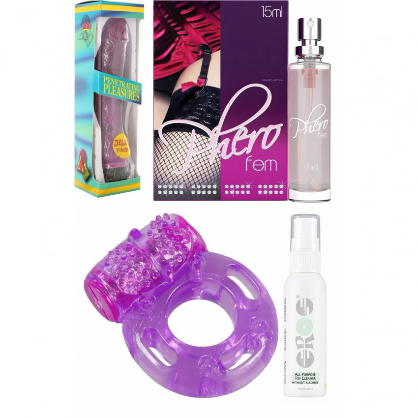 Set Seducție Totală: Kit Intens Mov