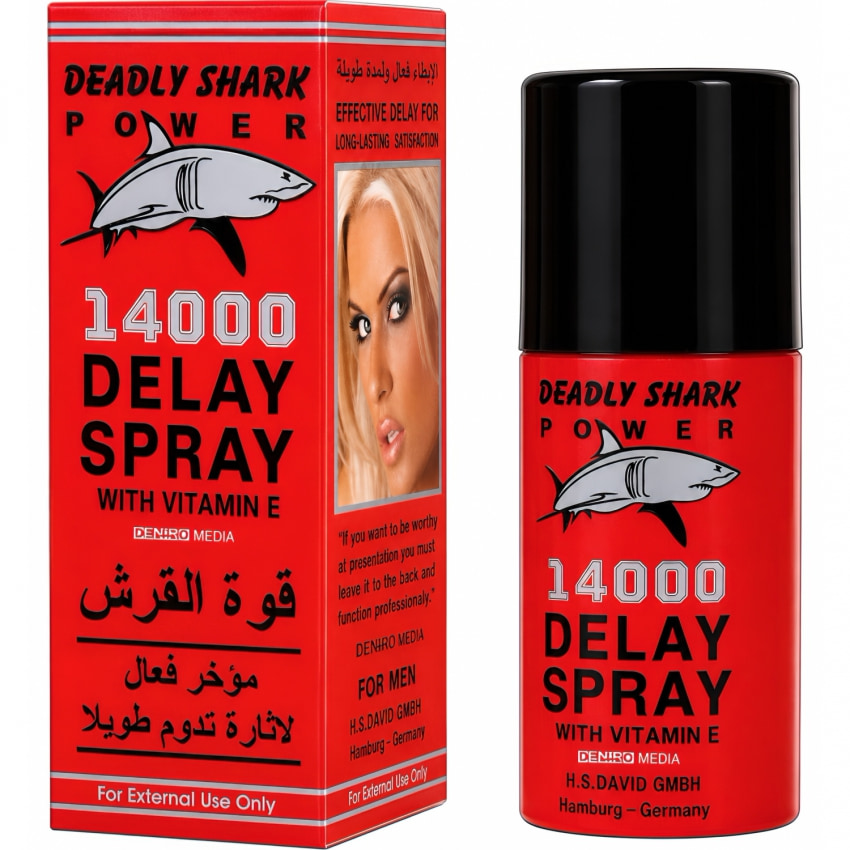 Shark Red 14000 Spray 45ml