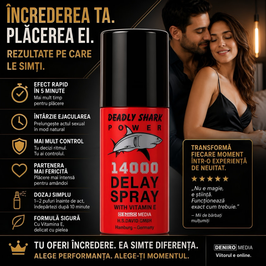 Shark Red 14000 Atomizator 45ml
