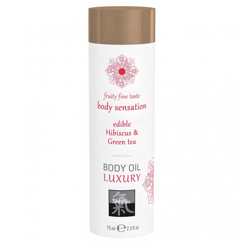 Shiatsu Ulei Comestibil Hibiscus și Ceai Verde 75 ml