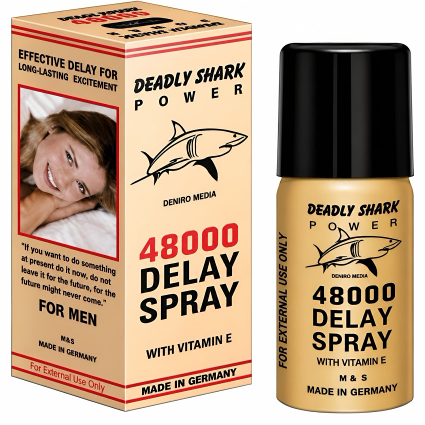 Spray Concentrat Deadly Shark Power 48000, Vitamină E - 40ml
