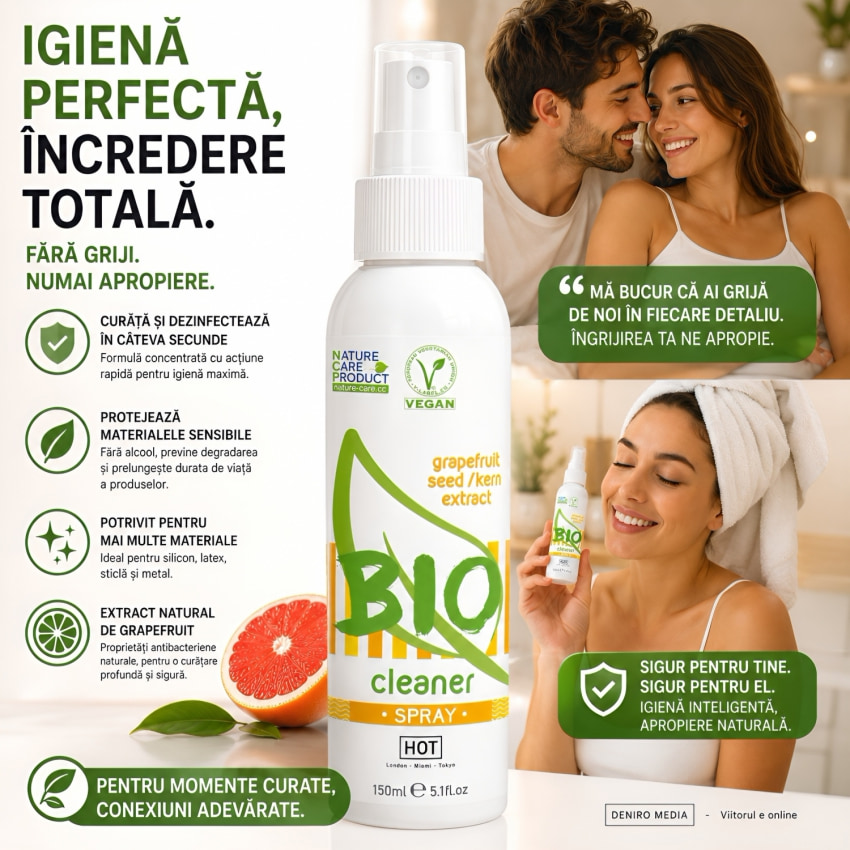 Spray Dezinfectant Hot Bio Grapefruit 150ml