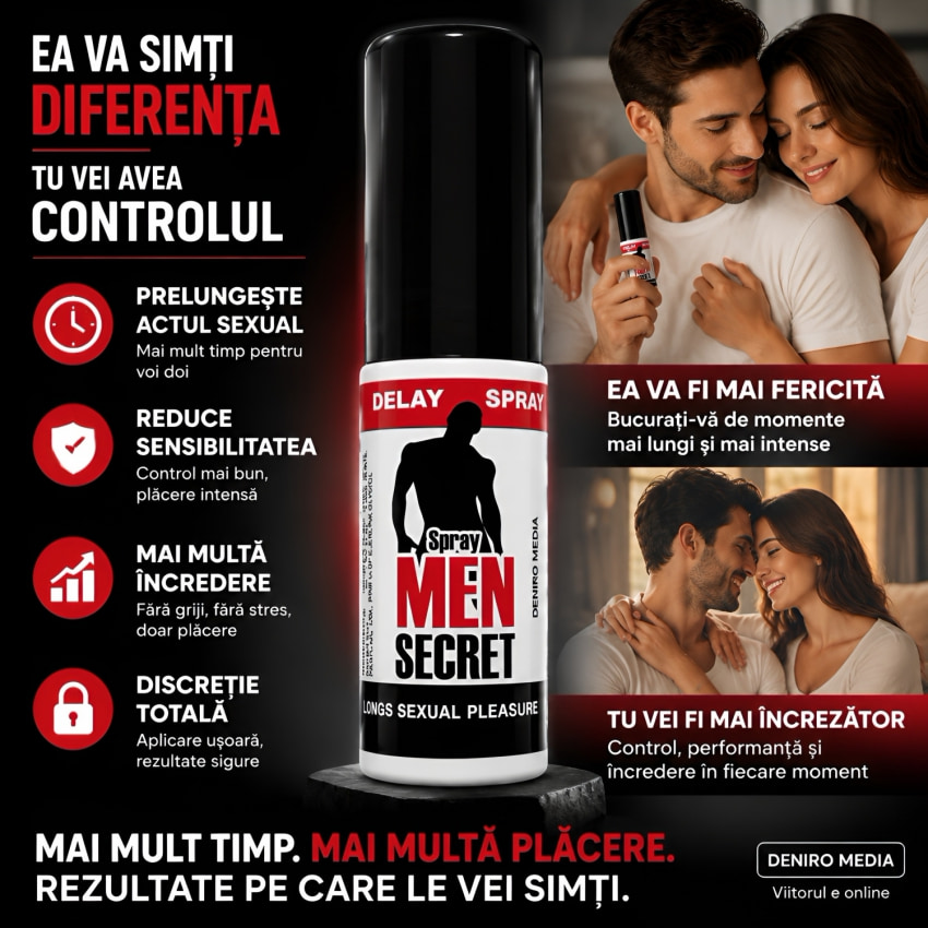 Spray Ejaculare Precoce Cupid Labs Men Secret 15 ml
