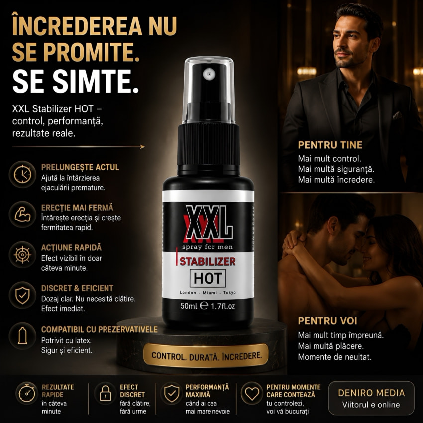 Spray Ejaculare Timpurie Și Sculări Îndelungate XXL Hot 50 ml