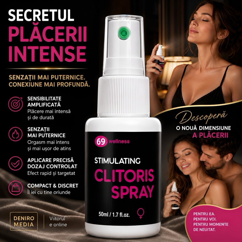 Spray Stimulant Pentru clitoris 69 Wellness Pentru Ea 50 ml