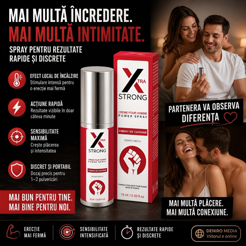 Spray Energizator Erecție X Strong 15ml